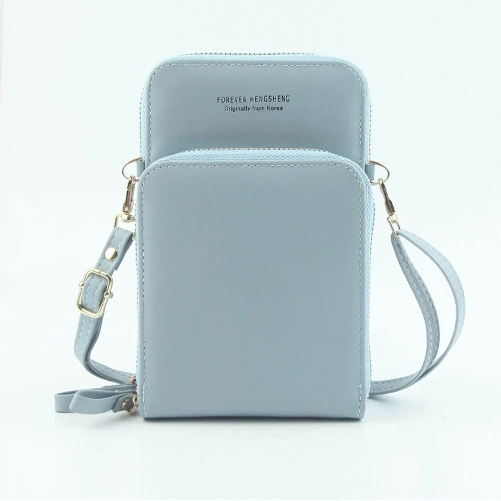 NWOT Light Blue Crossbody Bag | OS